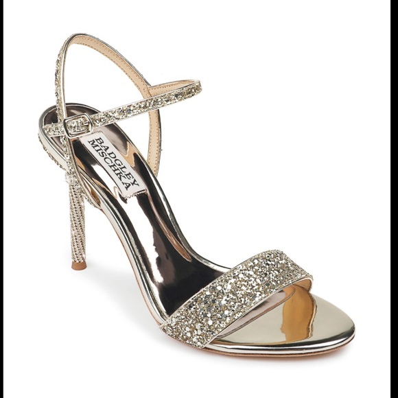 Badgley Mischka Shoes - gold badgley mischka heels